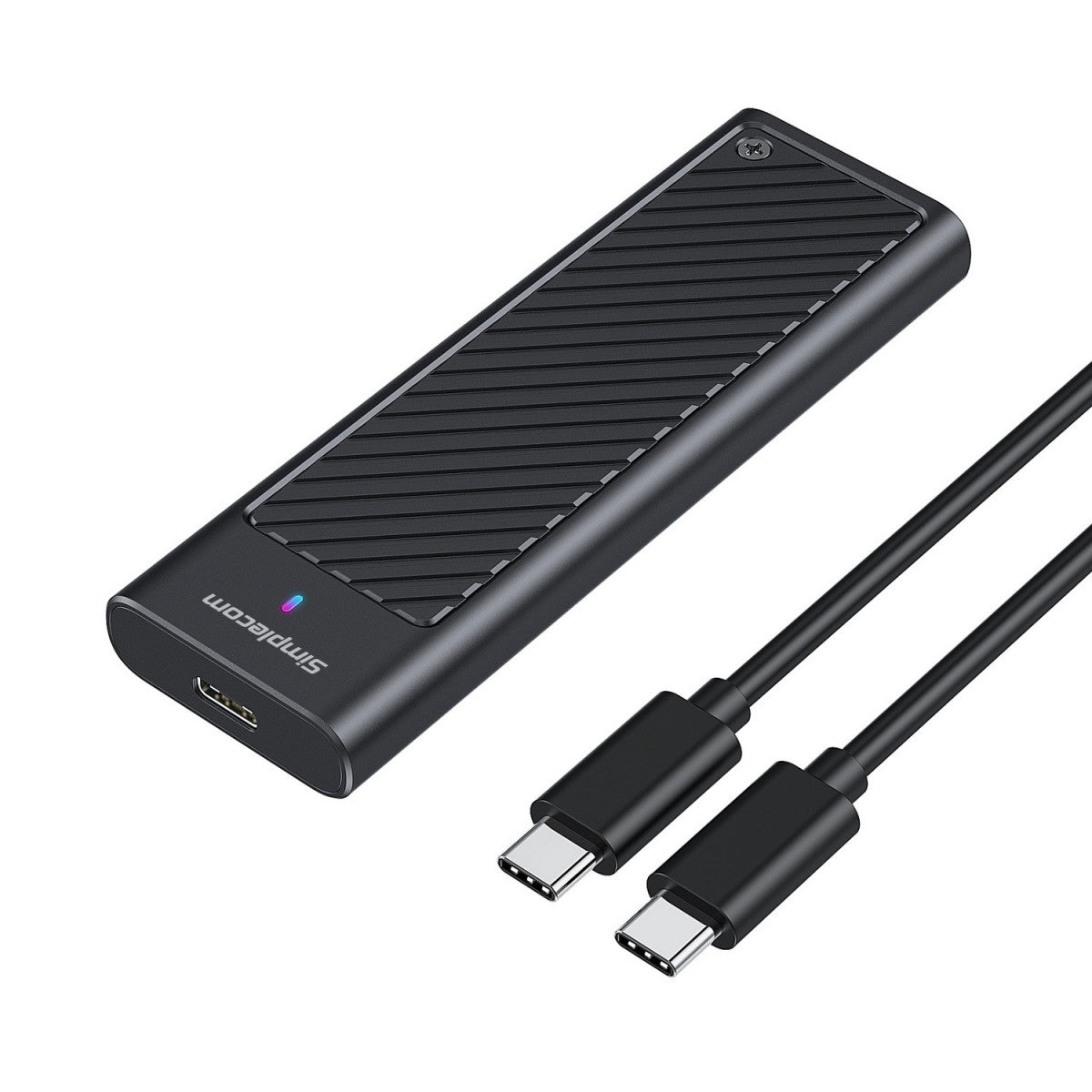 Simplecom SE538 M.2 SSD to USB 3.2 Gen 2x2 USB-C Enclosure 20Gbps NVMe SATA Dual Protocol Simplecom SE538 M.2 SSD to USB 3.2 Gen 2x2 USB-C Enclosure 20Gbps NVMe SATA Dual Protocol